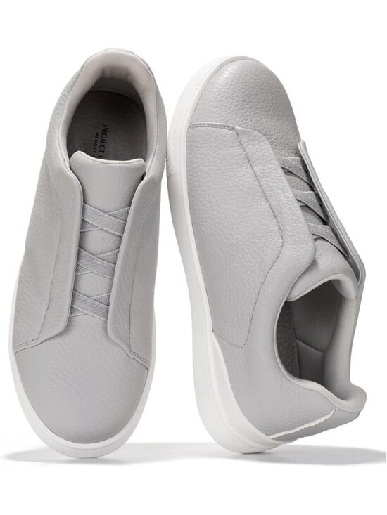 Other - Men's Grey Rubber Memory Foam Insole Lightweight Stylish Everyday Sneakers